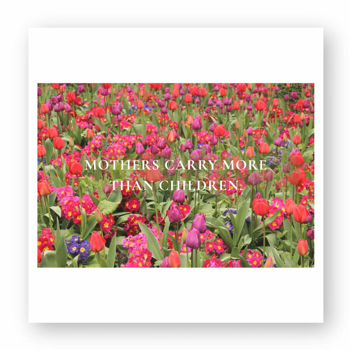 Image front Sticker - Mother's day unfiltered - Flowers