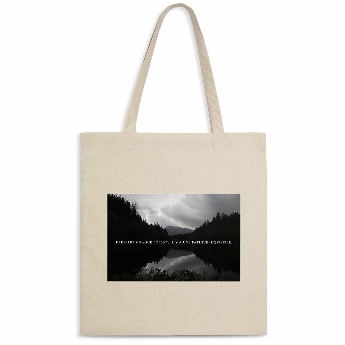 Image back Tote-bag - Fête des mères sans filtre - Lac