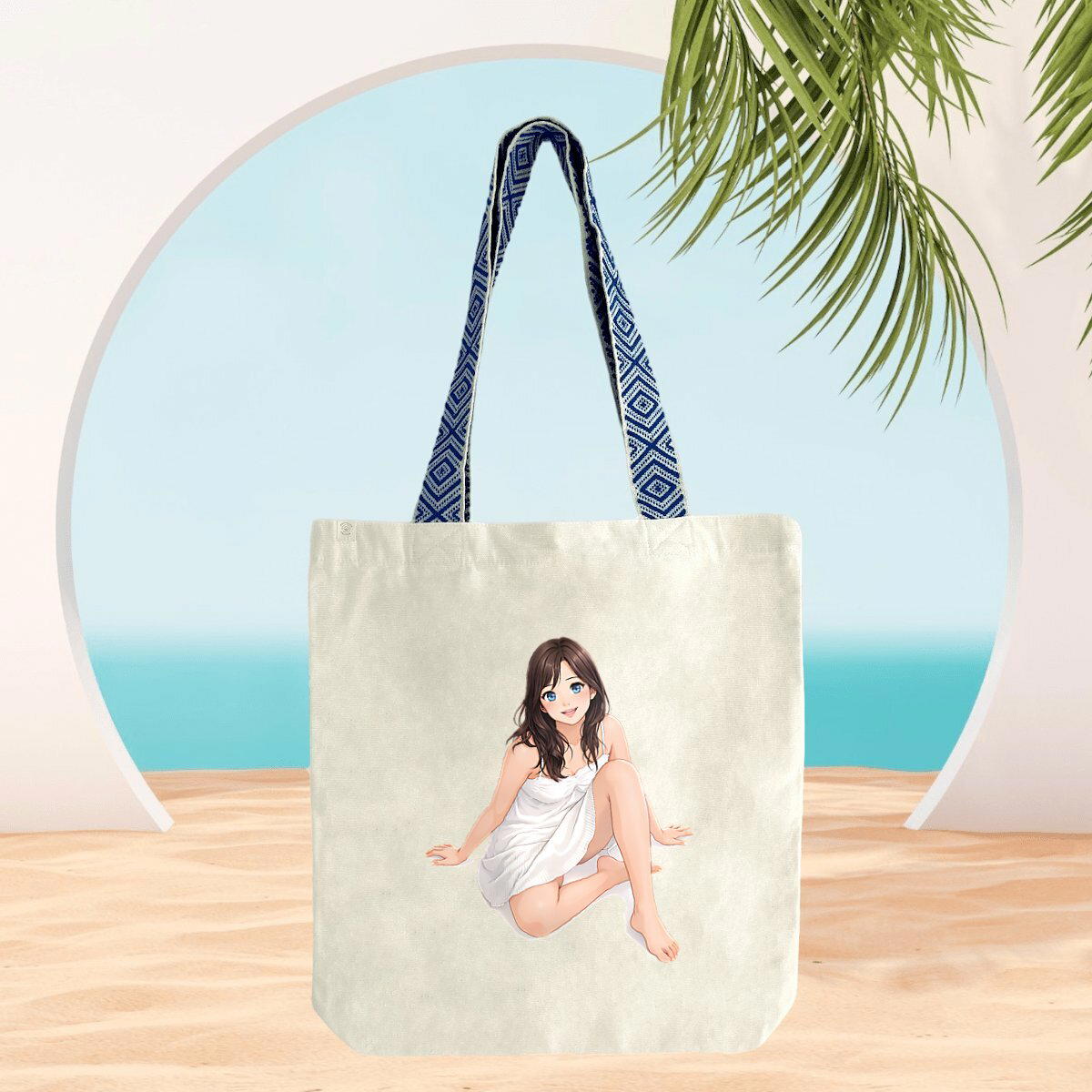 Image front Totebag jeune femme Manga