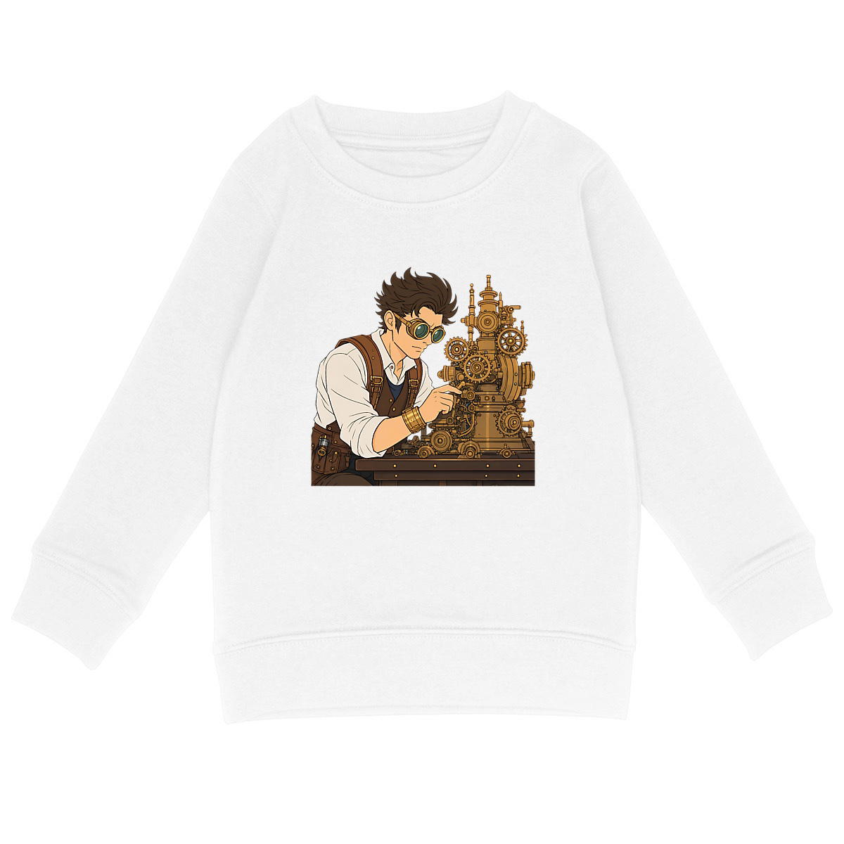 Image back Sweat-shirt Léger Enfant inventeur