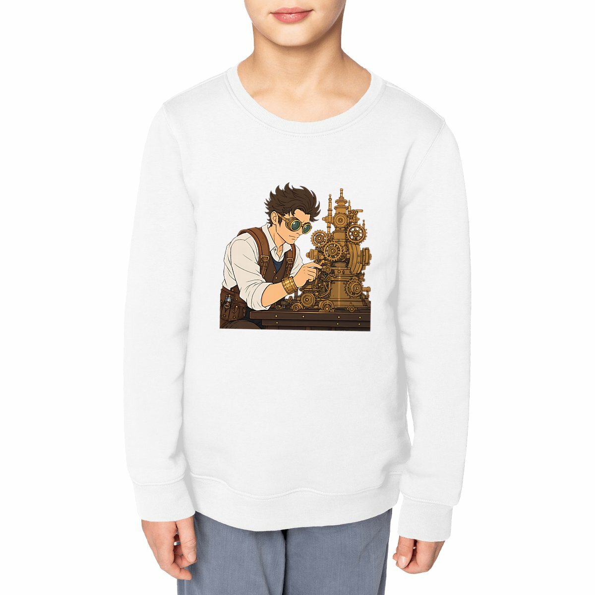Image front Sweat-shirt Léger Enfant inventeur