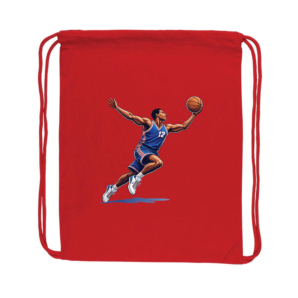 Image back Sac à dos à cordelettes Basketteur