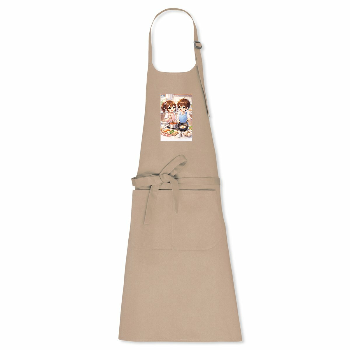 Image back Tablier de Cuisine en amoureux