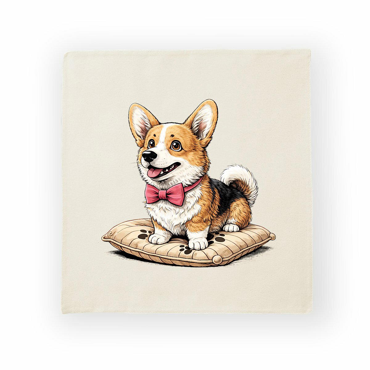 Image back Housse de coussin chien