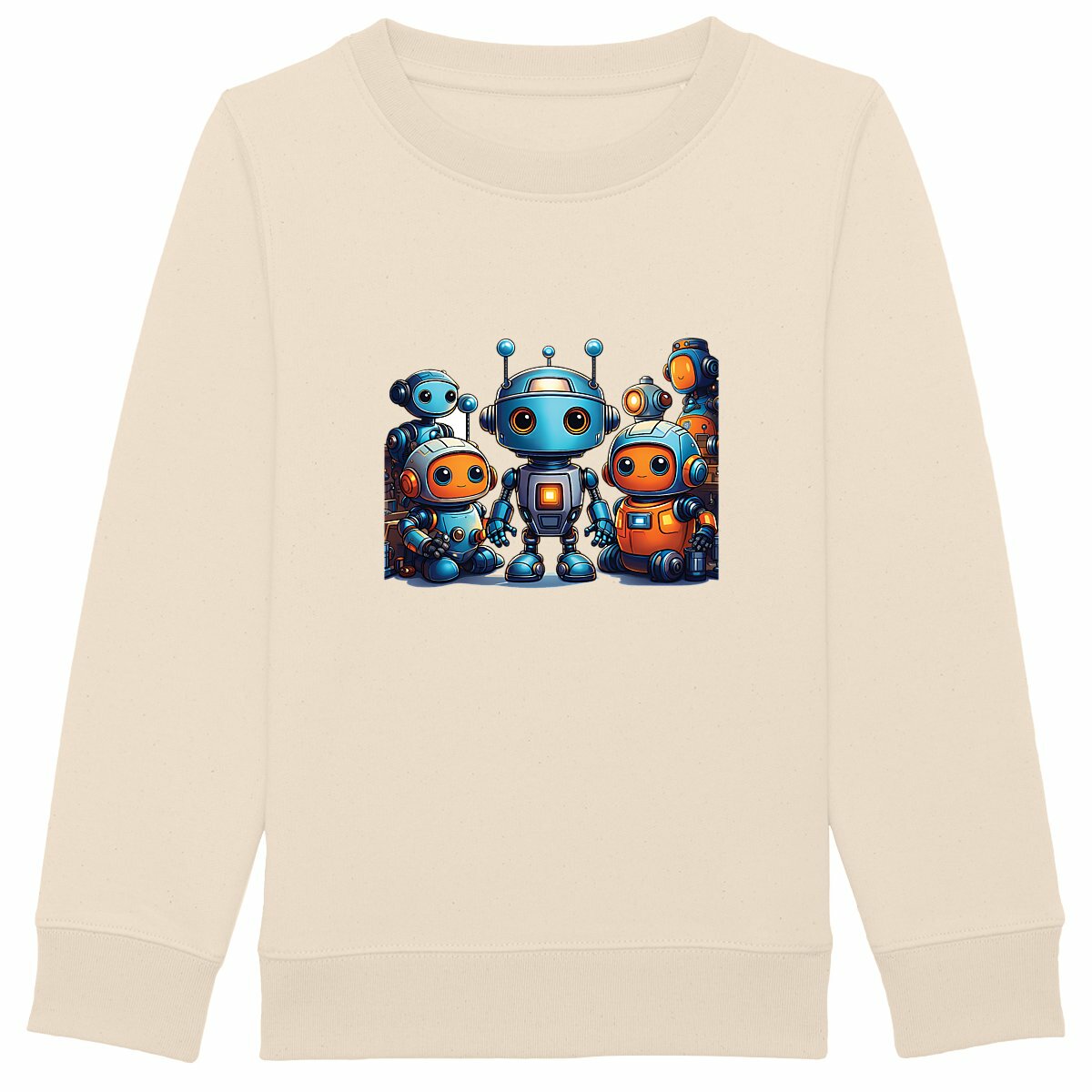 Image back Sweat-shirt Epais Enfant Robots