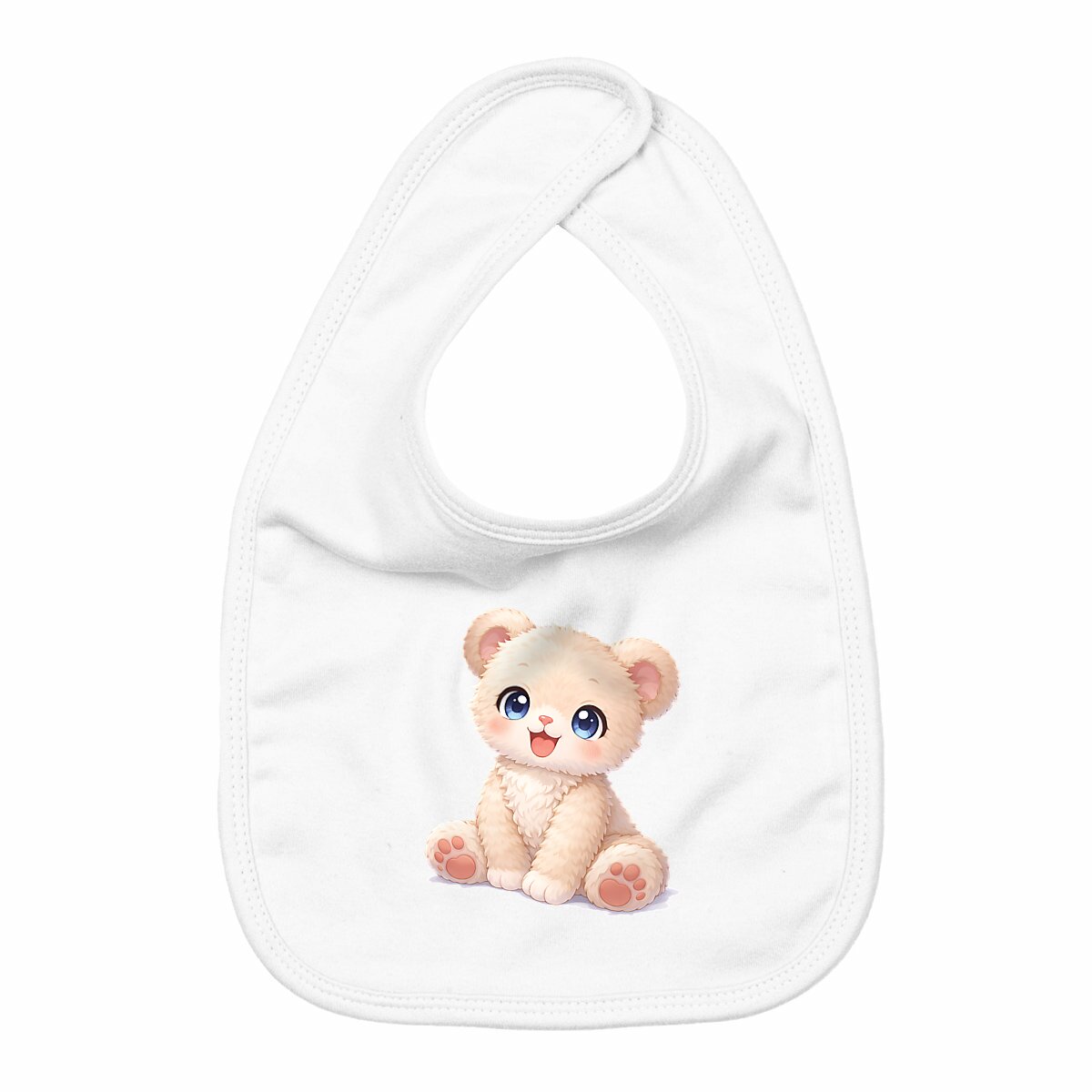 Image back Bavoir ourson