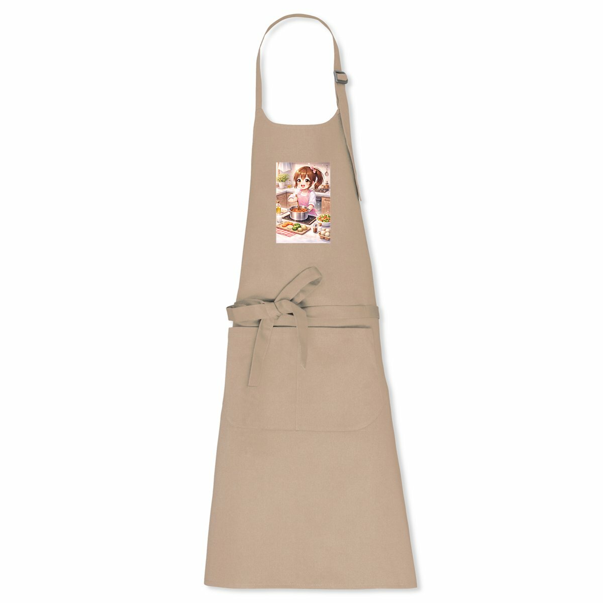 Image back Tablier de Cuisine Petite Cheffe Manga