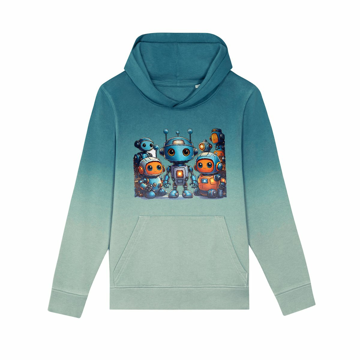 Image back Sweat à capuche Enfant Robots