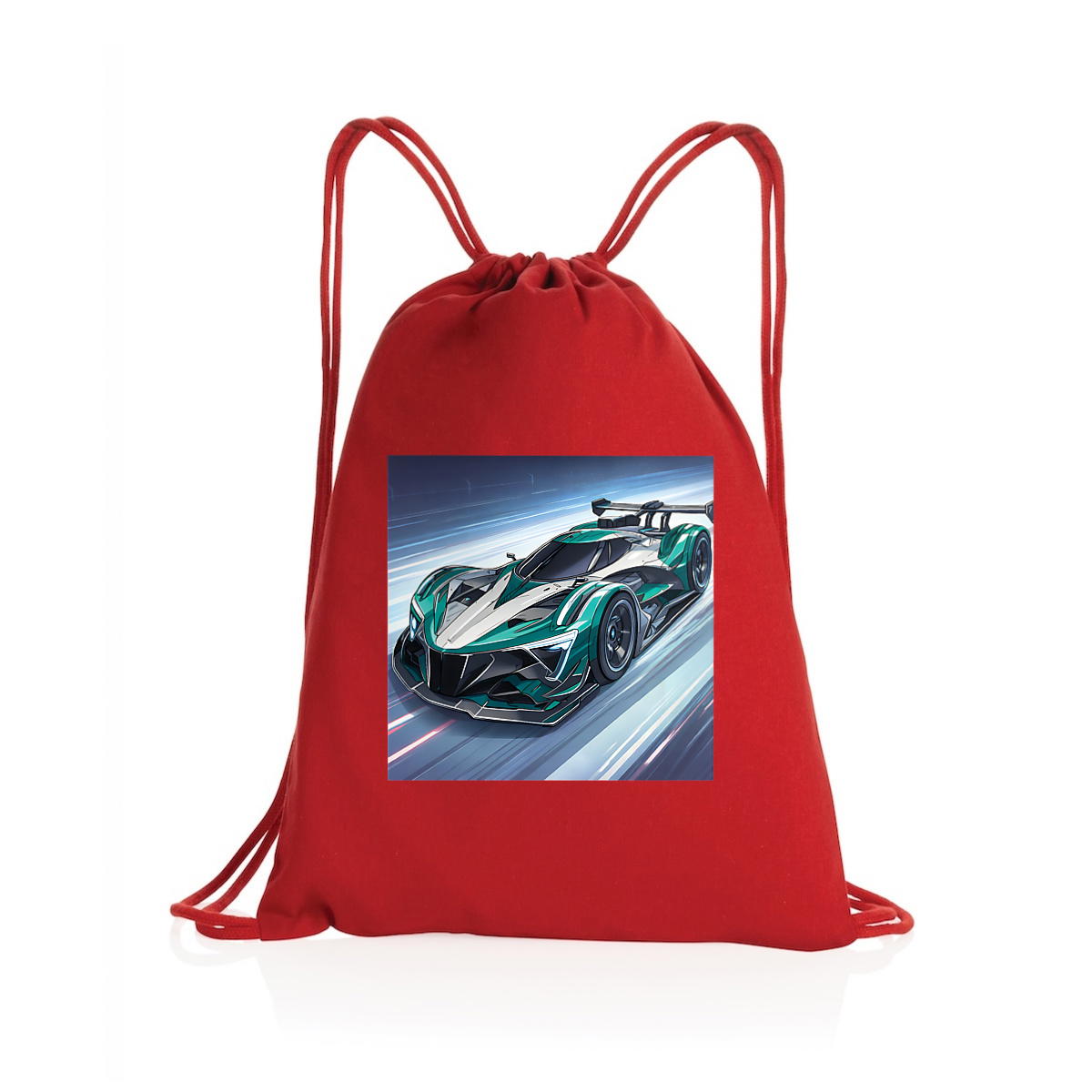 Image front Sac à dos à cordelettes voiture