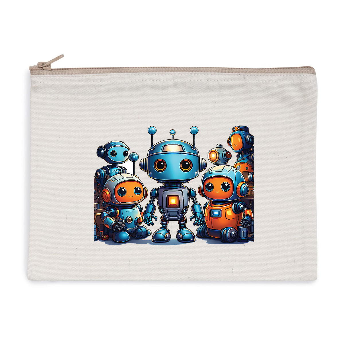 Image back Pochette robots