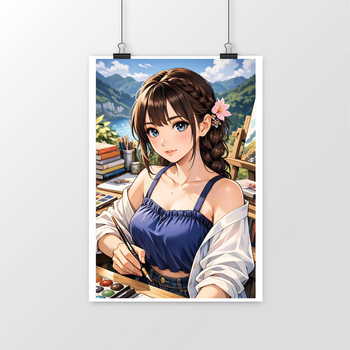 Image front Poster Peintre