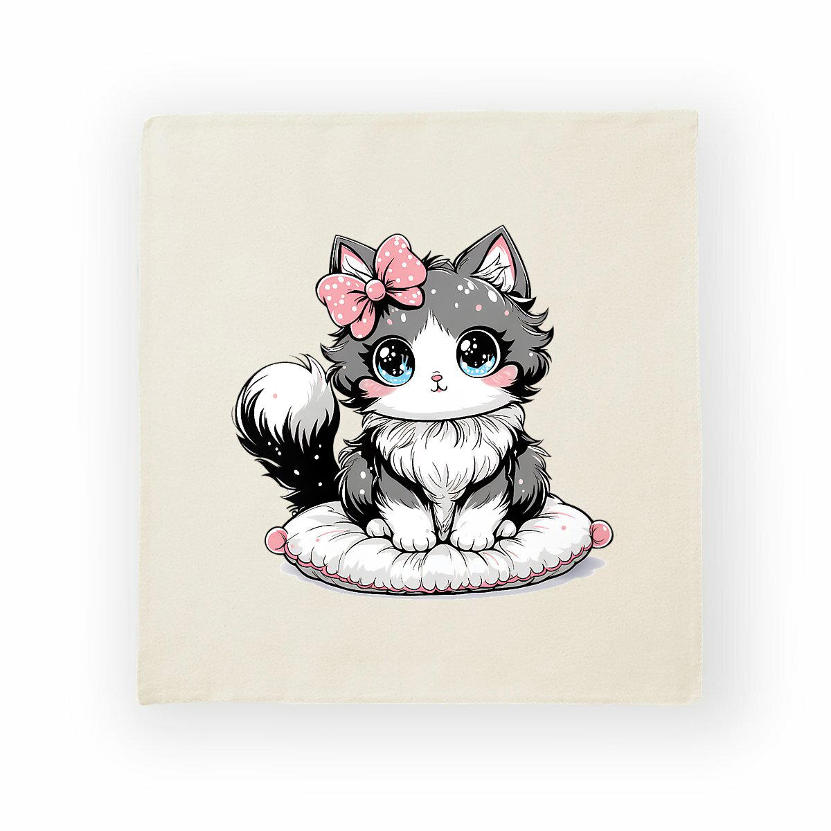 Image back Housse de coussin Chat