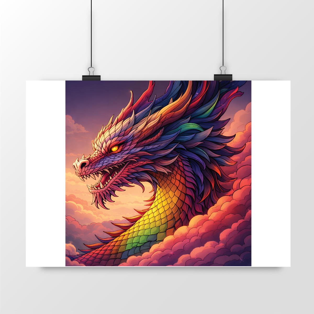 Image back Poster Dragon