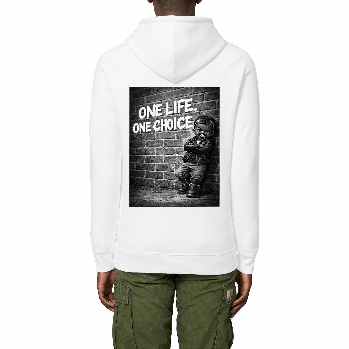 Sweat à capuche avec poches latérales - Style Bebe Thug