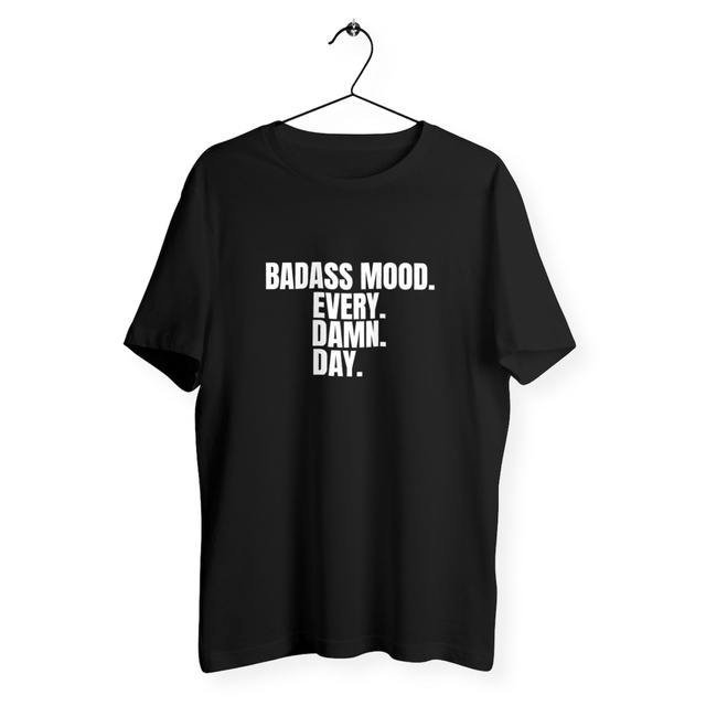 Image back Tshirt léger - BADASS MOOD.