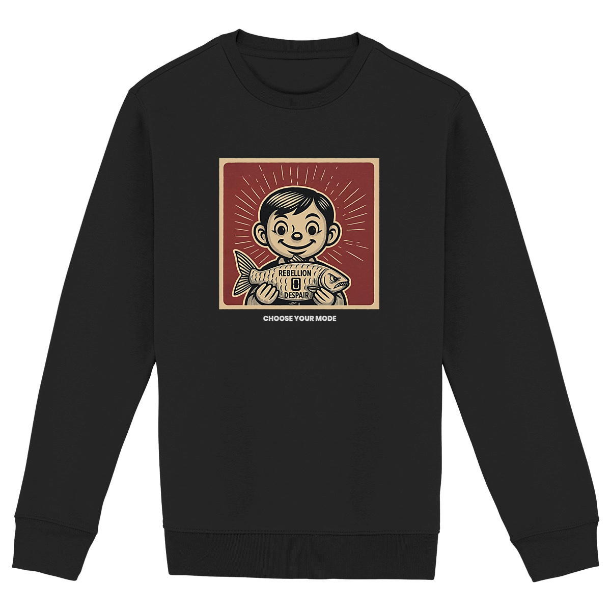 Drop 3: Rebellion Sweatshirt blk/blu