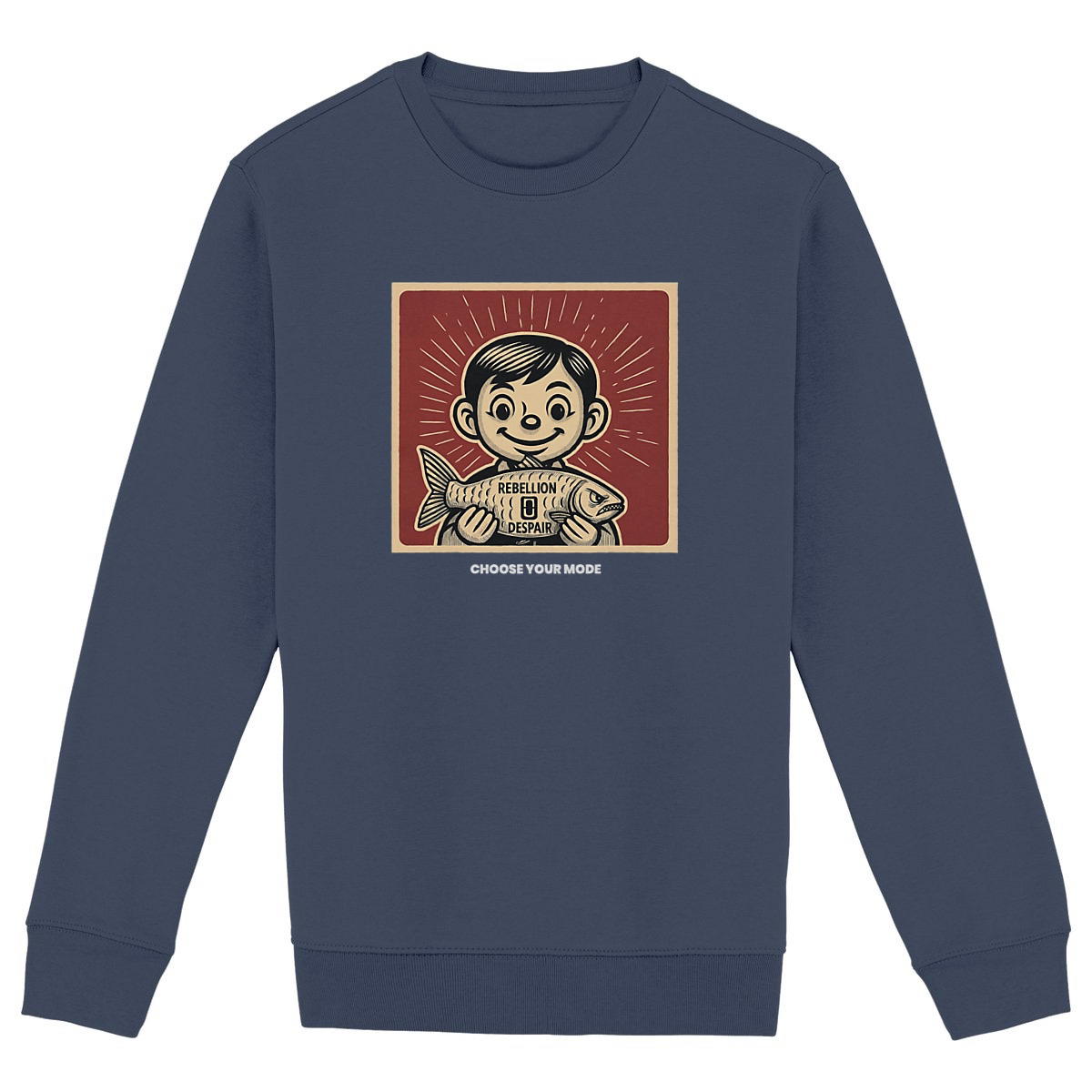 Drop 3: Rebellion Sweatshirt blk/blu - Image