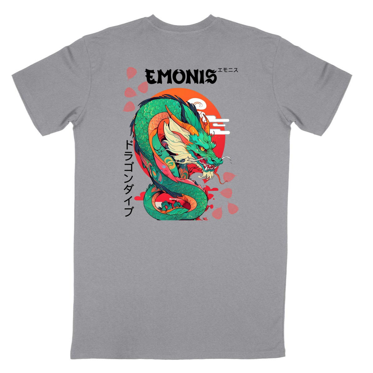 Image back T-shirt Unisexe - Dragon Dive