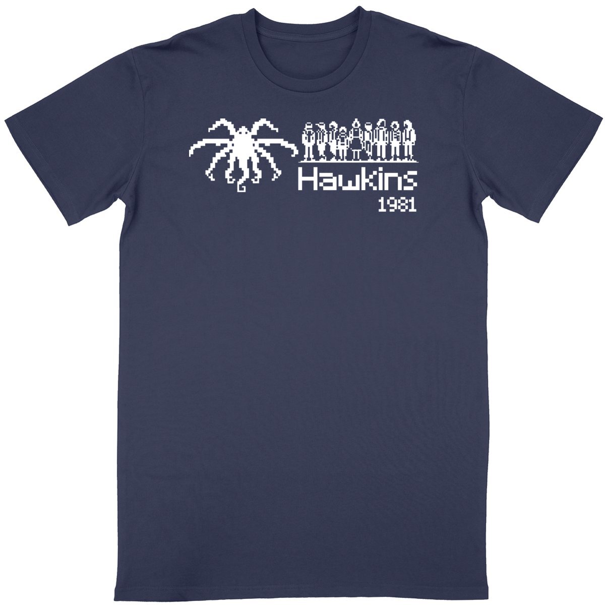 Image back T-shirt Unisexe - Hawkins