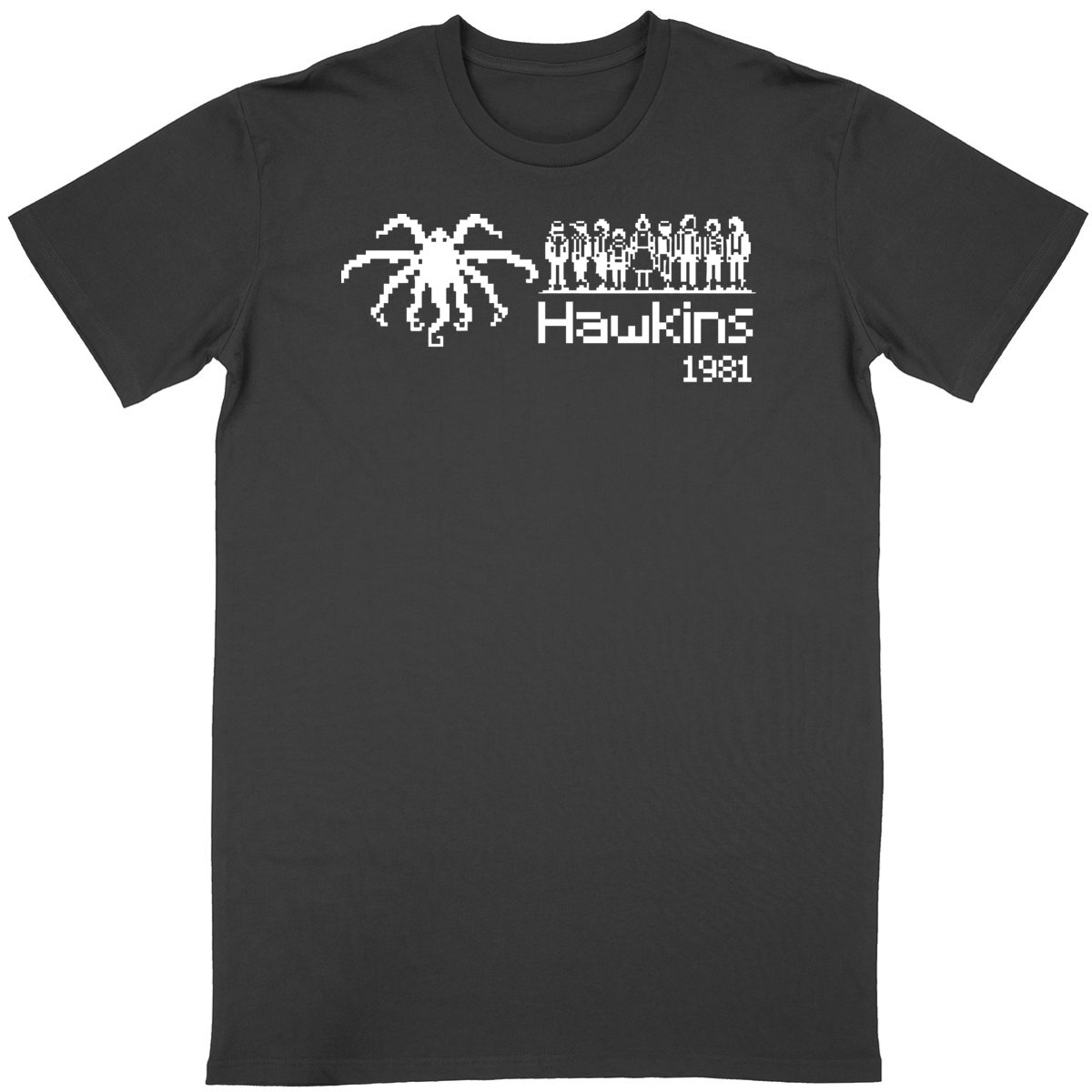 Image front T-shirt Unisexe - Hawkins