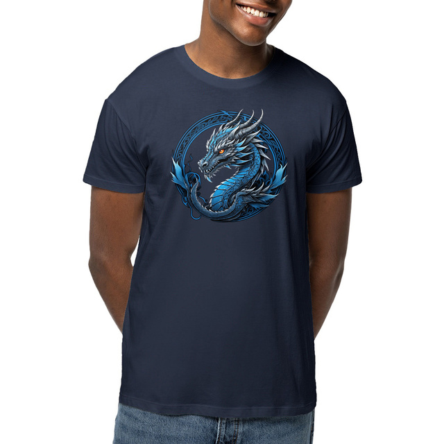 ODD - T-shirt unisexe léger avec design de dragon