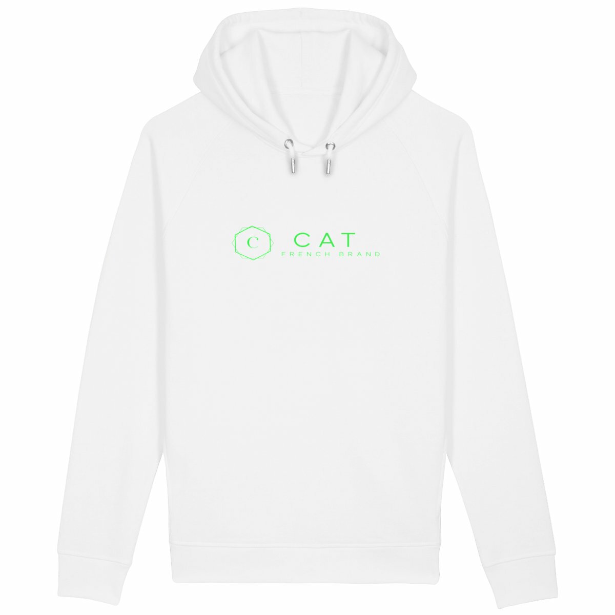 Sweat à capuche Unisexe CAT 85% coton biologique peigné, 15% polyester recyclé - Image