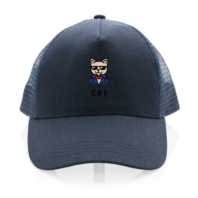 Casquette 100% recyclée cat marque française  - Image