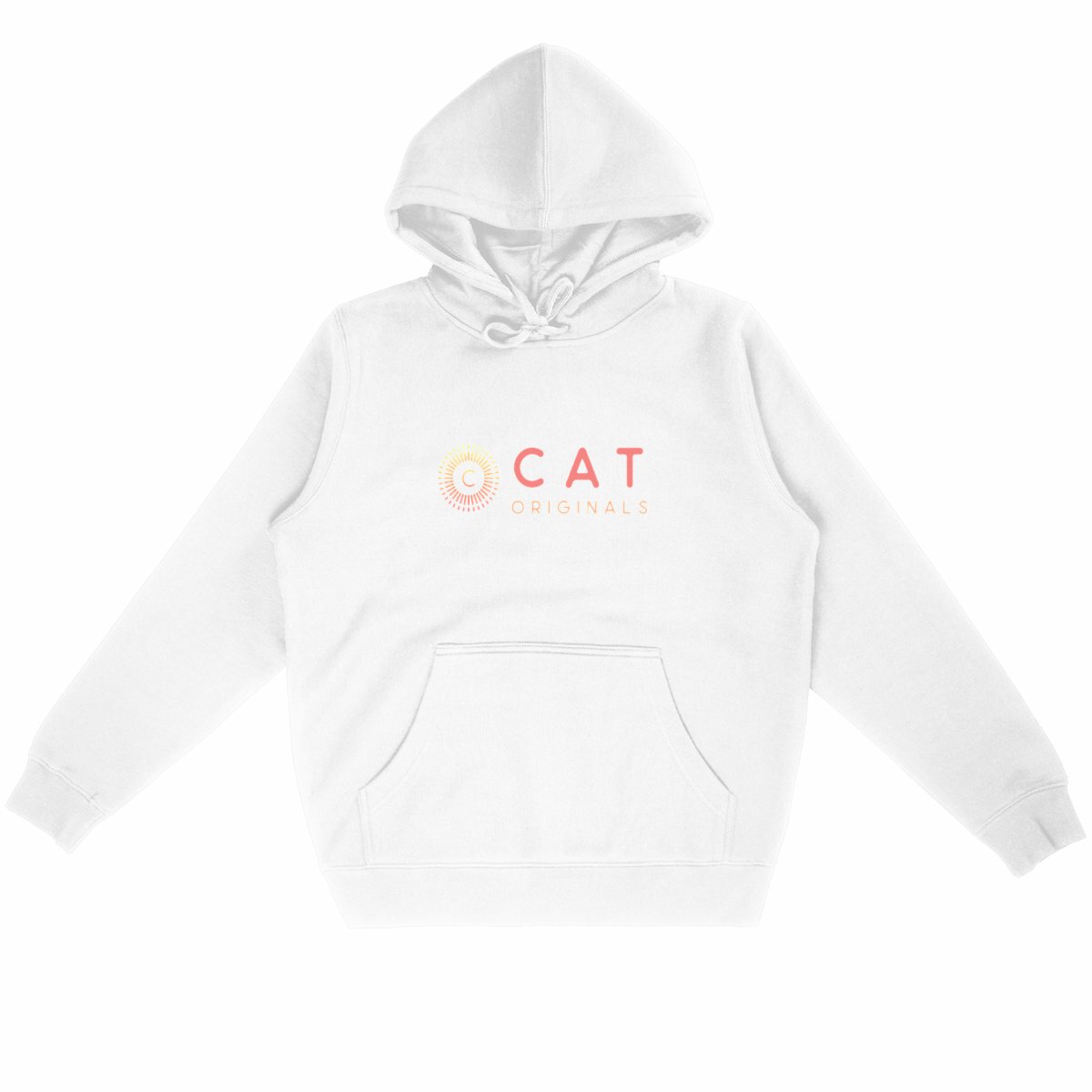 Sweat à capuche Unisexe CAT 85% coton biologique peigné, 15% polyester recyclé - Image