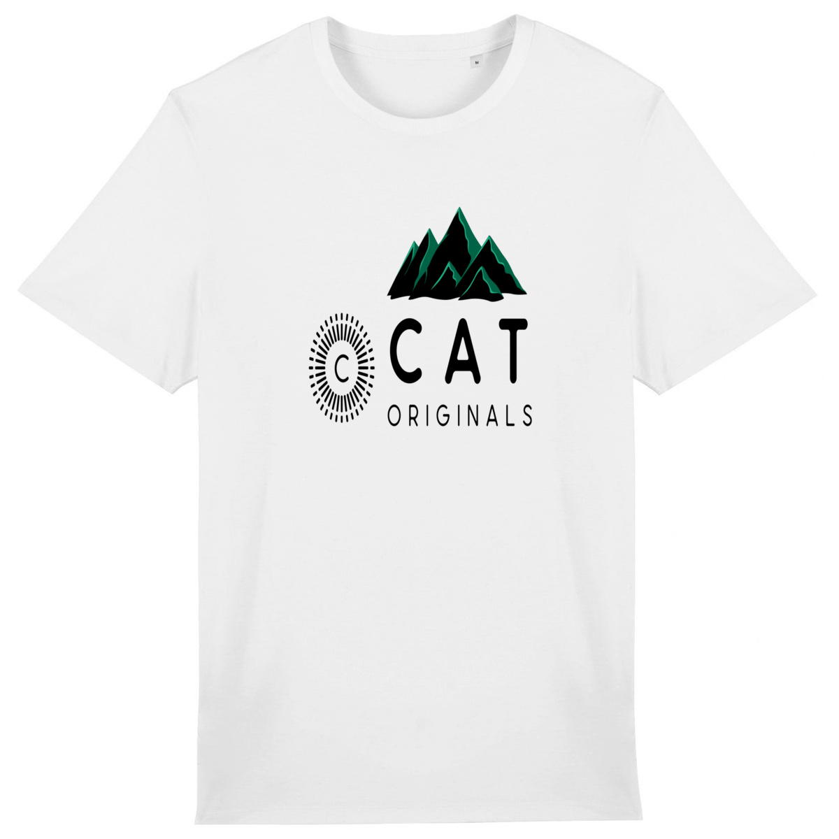 T-shirt Unisexe cat 100% coton biologique - Image