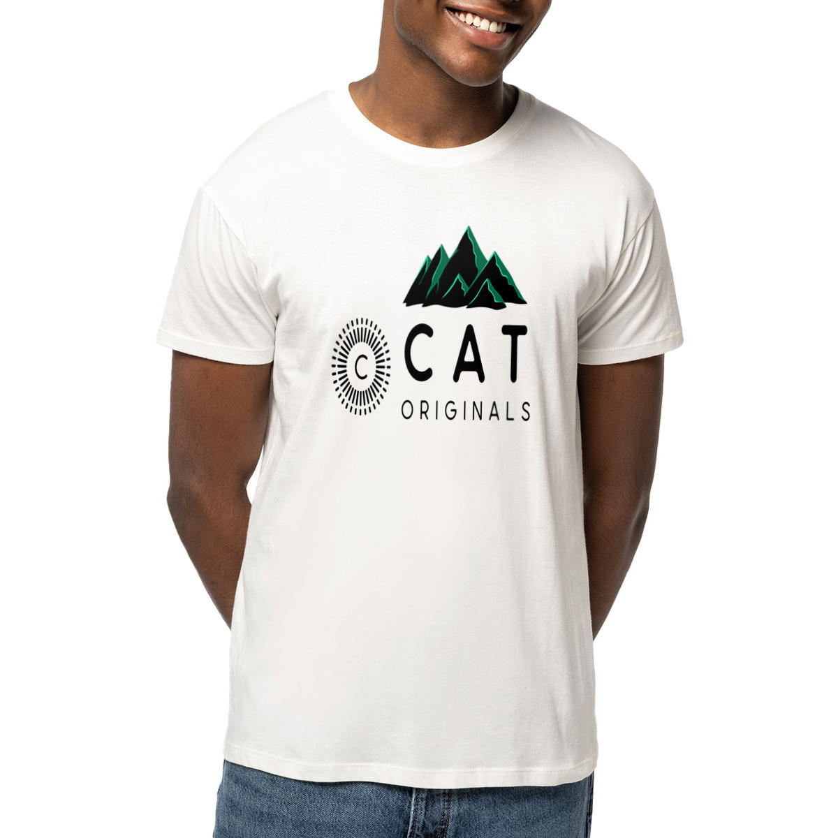 T-shirt Unisexe cat 100% coton biologique