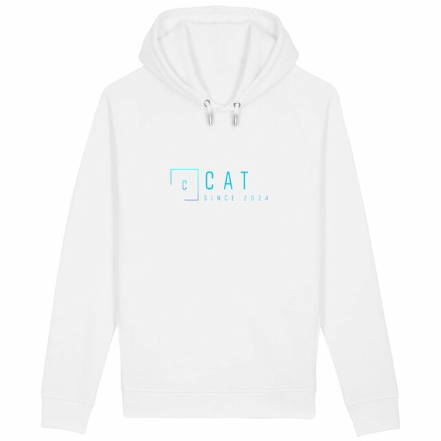 Sweat à capuche Unisexe CAT 85% coton biologique peigné, 15% polyester recyclé - Image