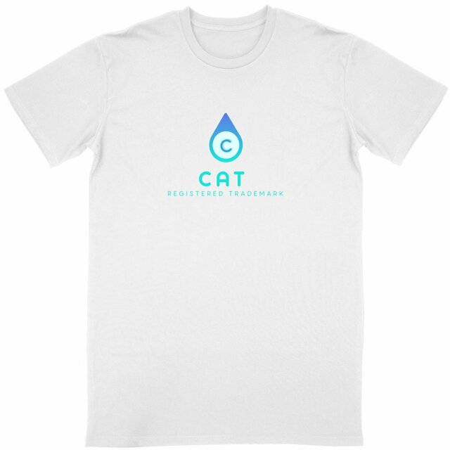 T-shirt Unisexe cat 100% coton biologique - Image