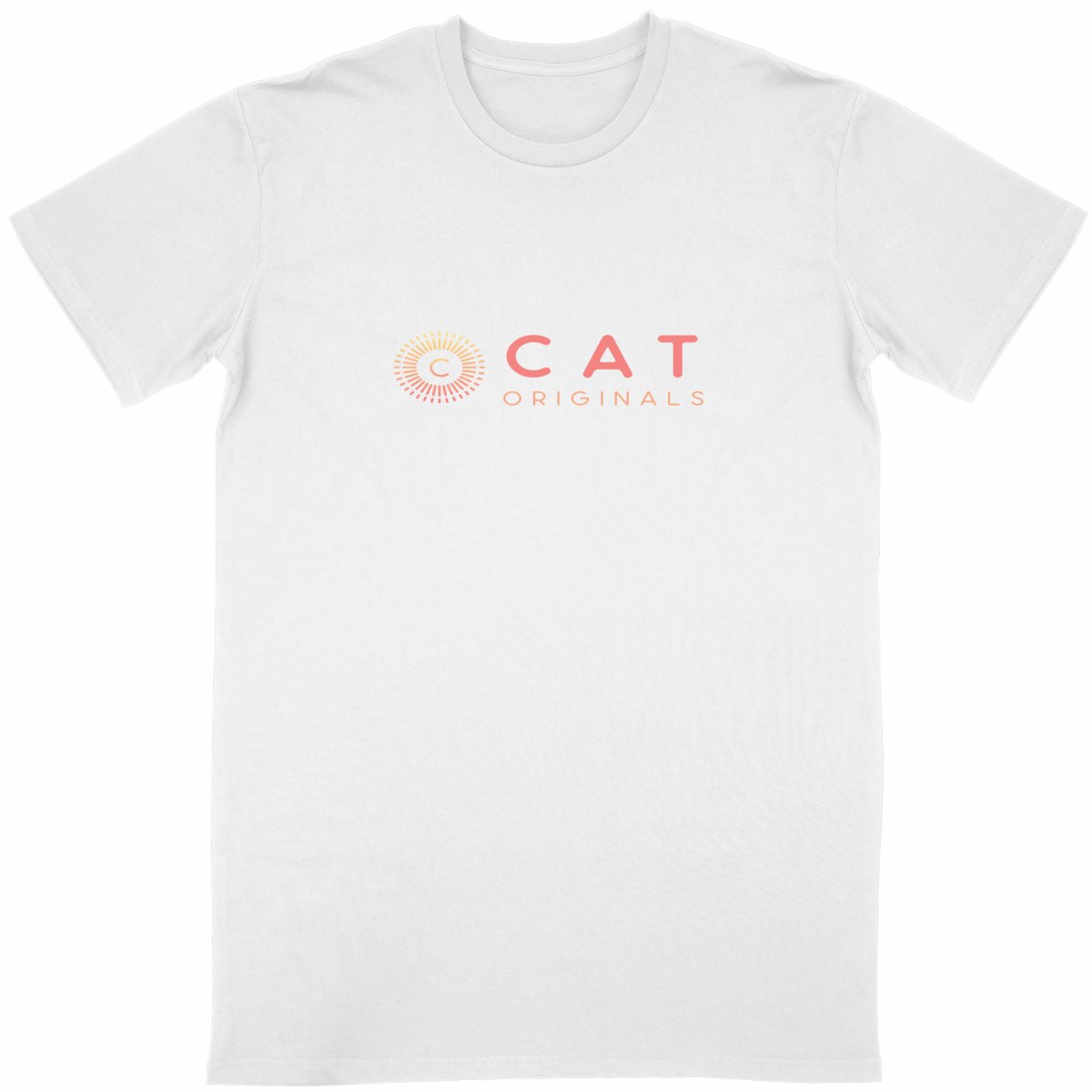 T-shirt Unisexe cat 100% coton biologique - Image