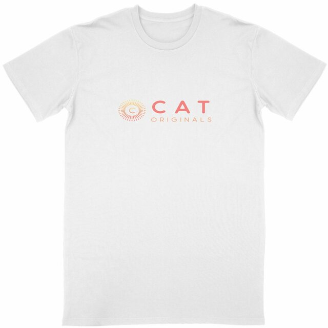 T-shirt Unisexe cat 100% coton biologique - Image