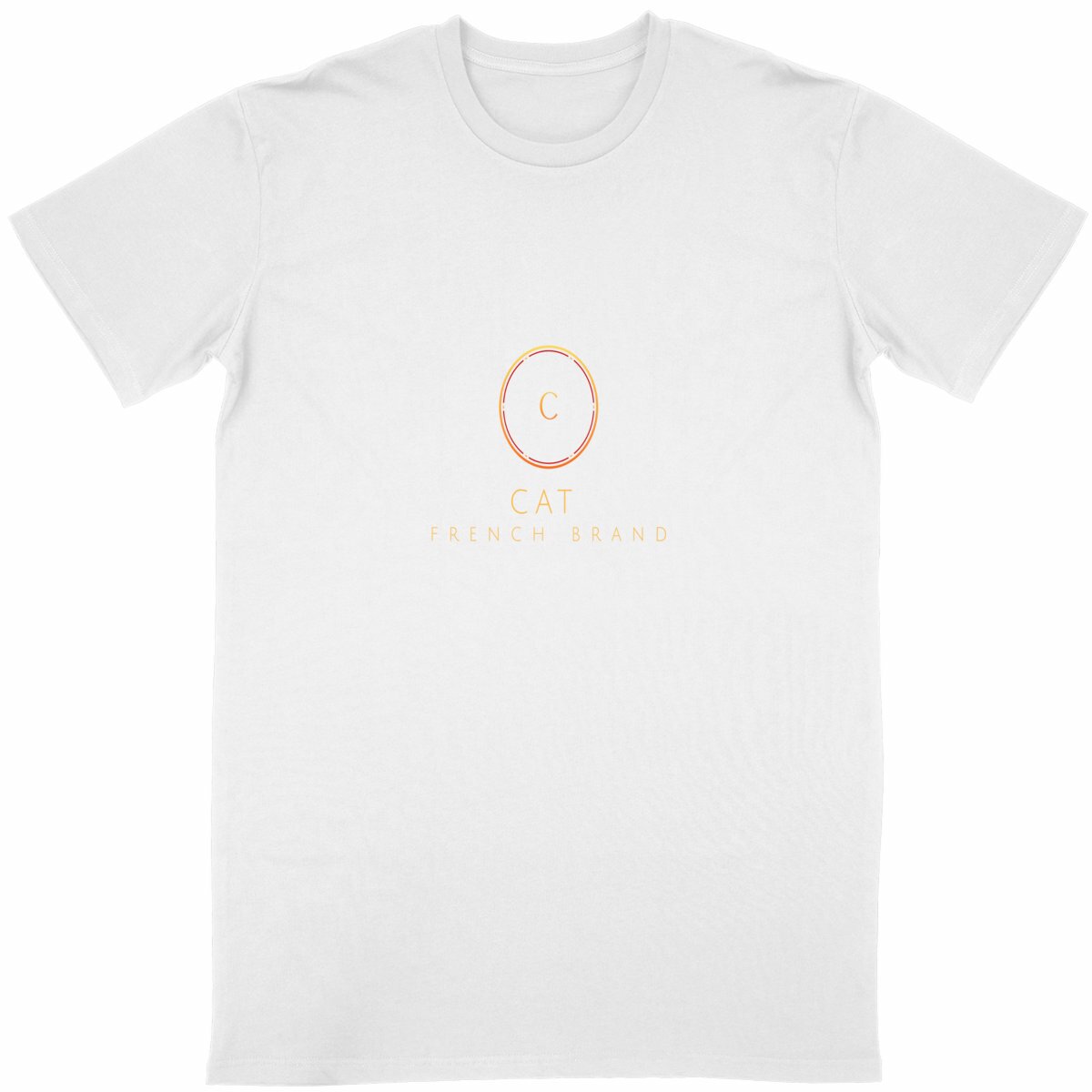 T-shirt Unisexe cat 100% coton biologique - Image