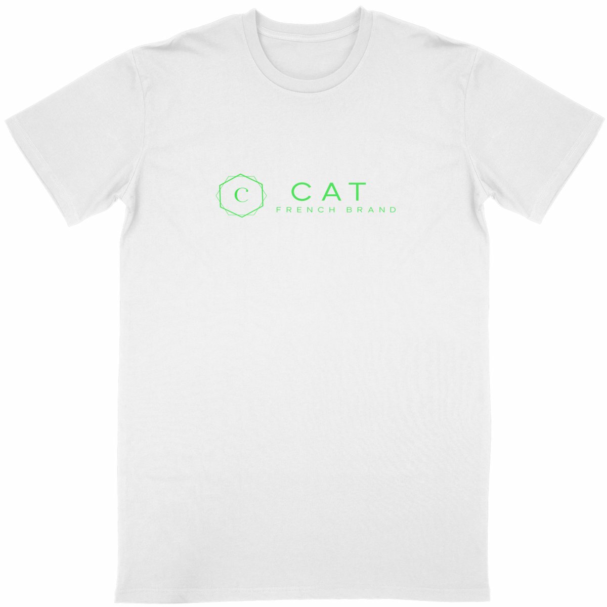 T-shirt Unisexe cat 100% coton biologique - Image
