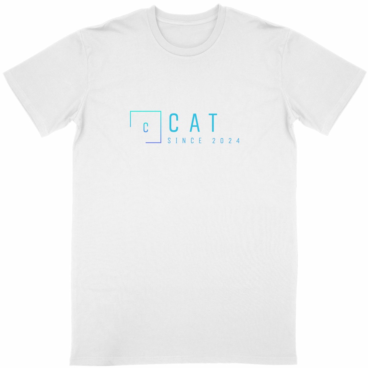 T-shirt Unisexe cat 100% coton biologique - Image