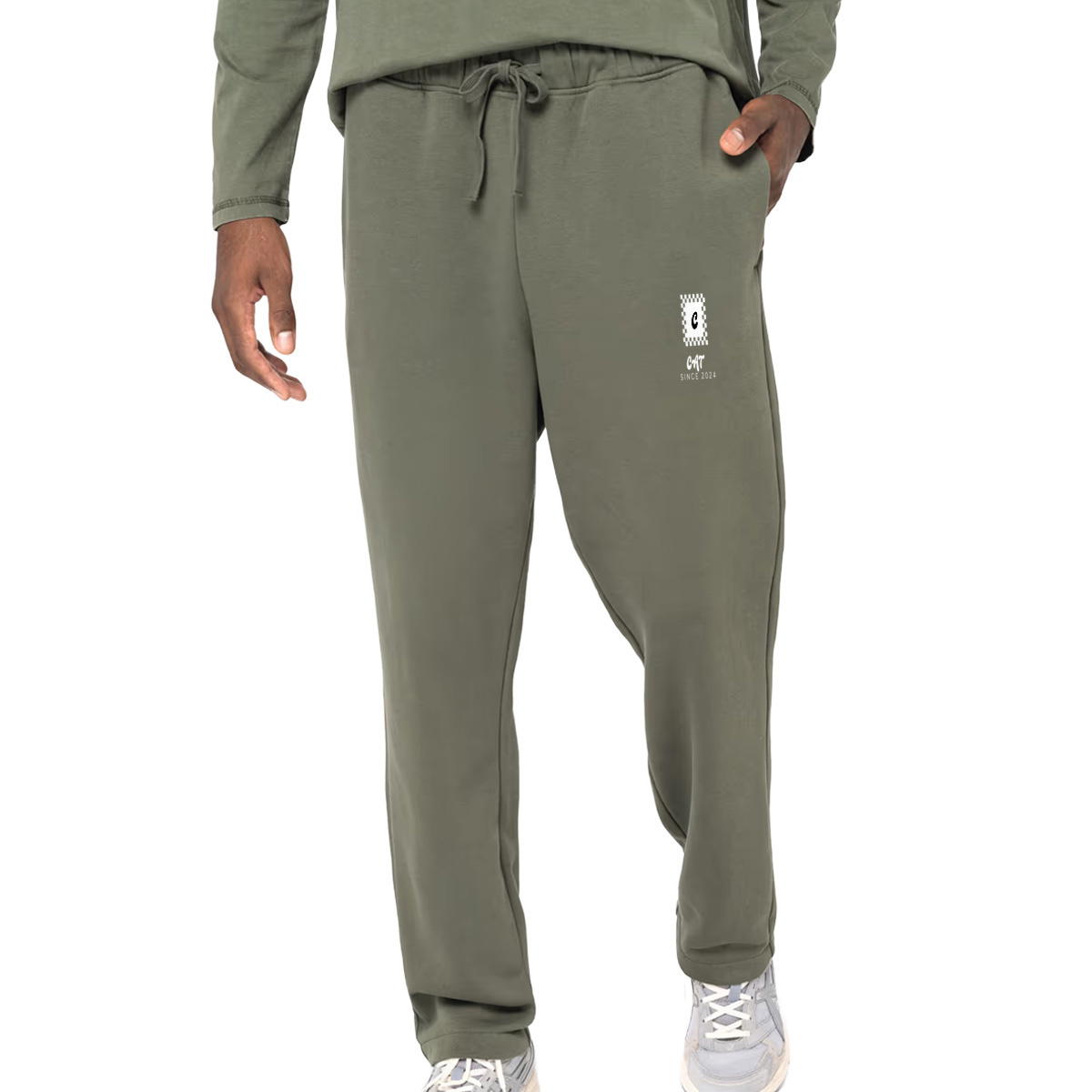 Pantalon de jogging unisexe CAT 85% coton organique et 15% polyester recyclé