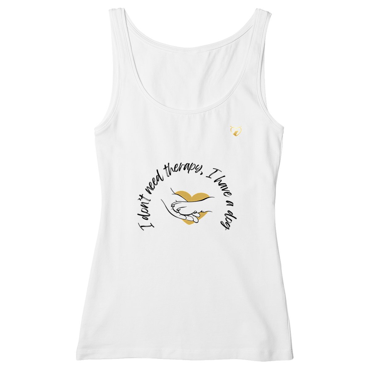 Image back Tank Top - Don't Need Therapy