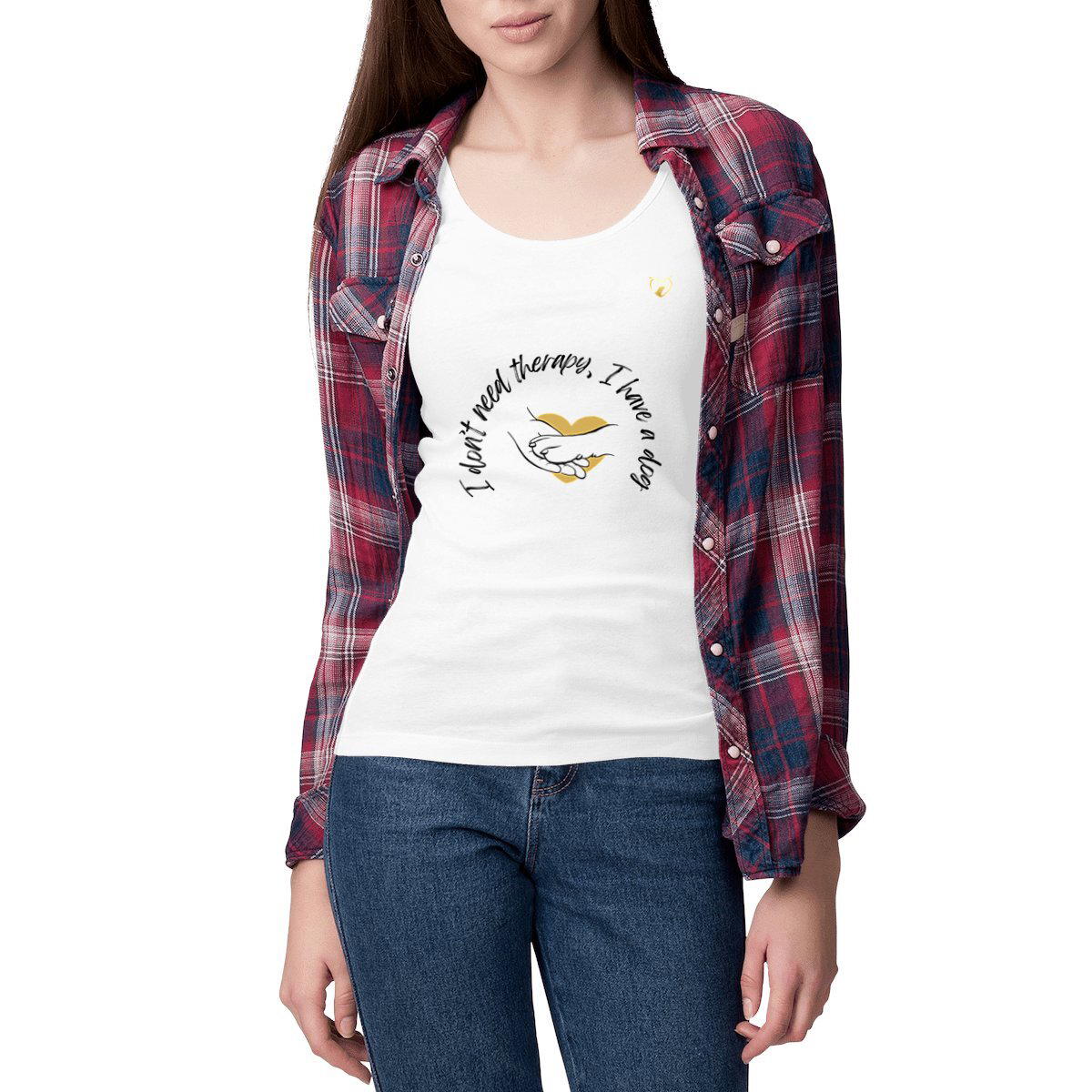 Image front Tank Top - Don't Need Therapy