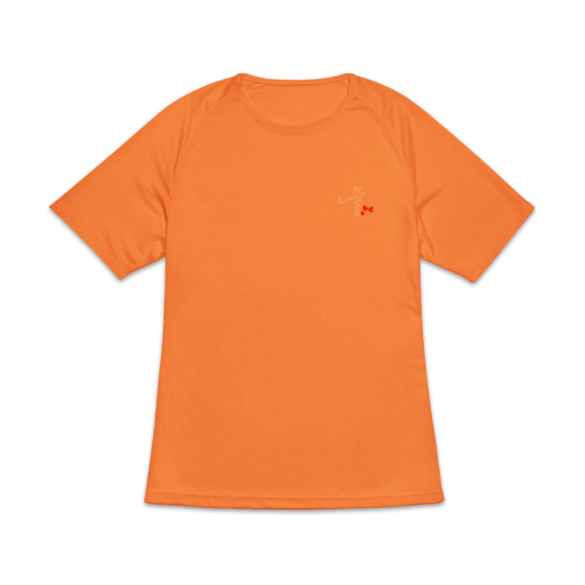 Image front T-shirt de sport recyclé pour femme - Love All