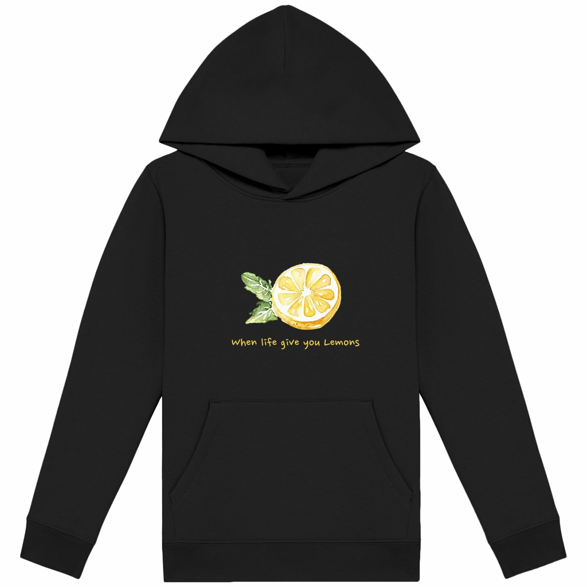 Image front Sweat à capuche Léger Enfant : Énergie Pure pour l'Hiver