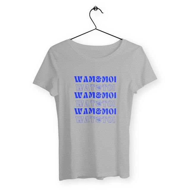 Image front T-shirt Femme Chez wam