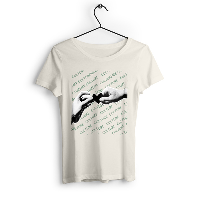 Image front T-shirt Femme te doy mi corazón