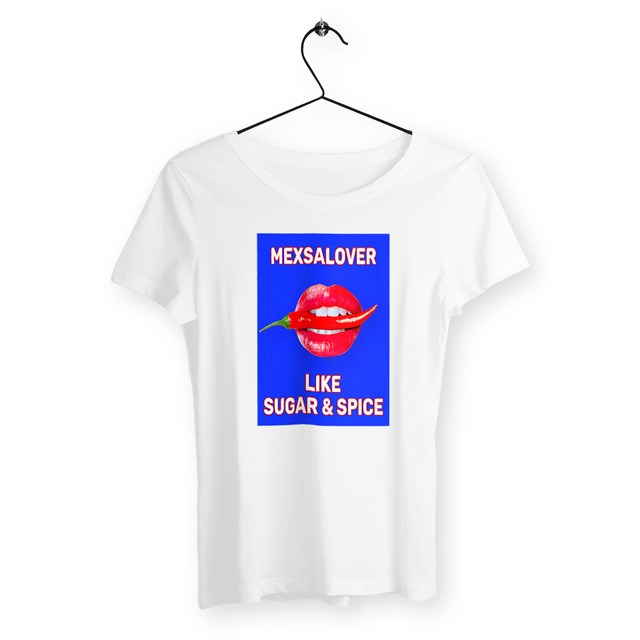 Image front T-shirt Femme Léger Mexsa Lover
