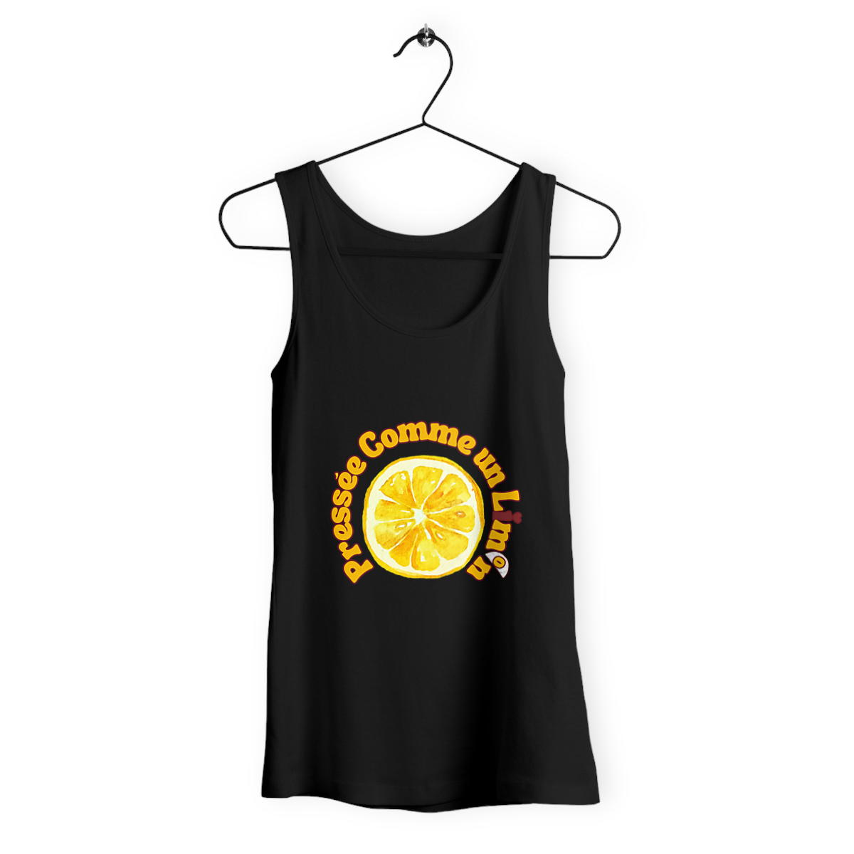 Image front Débardeur Femme Ample -Pressée comme un Limón