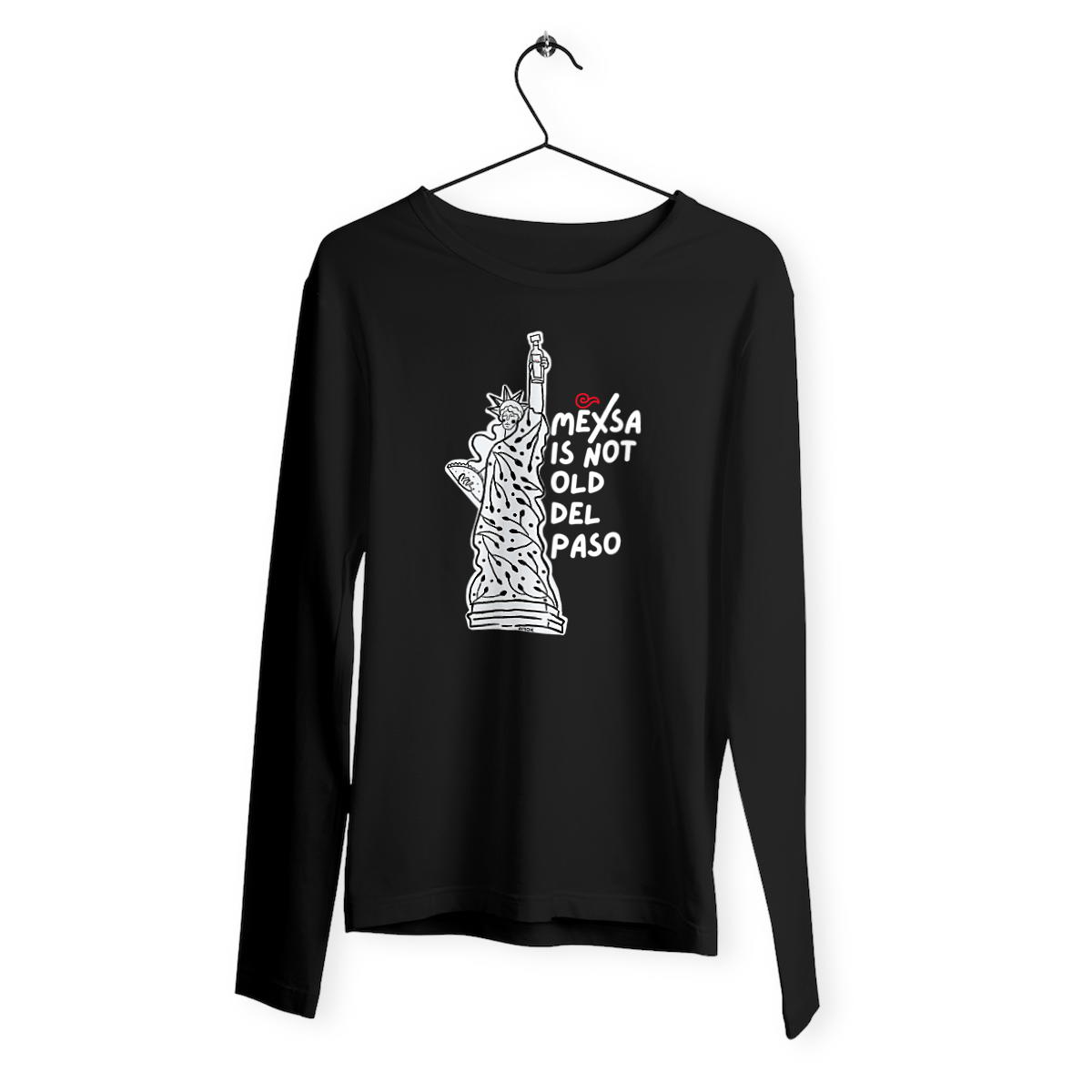 Image front Tee-shirt manches longues  Femme  -Mexsa is not Old del Paso