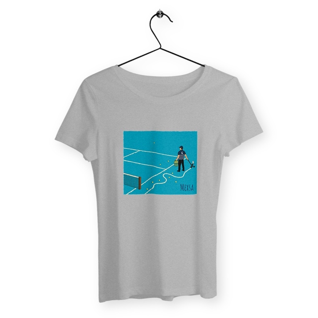 Image front T-shirt Femme Classique - Silence, Please!
