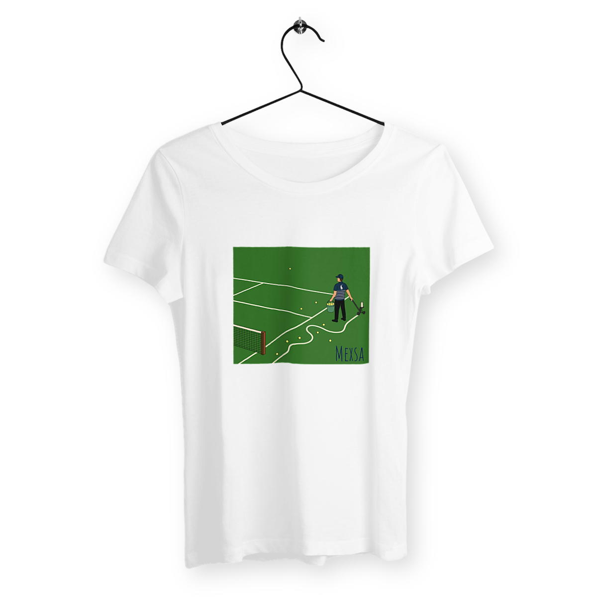 Image front T-shirt Femme Léger - G.O.A.T. on Grass
