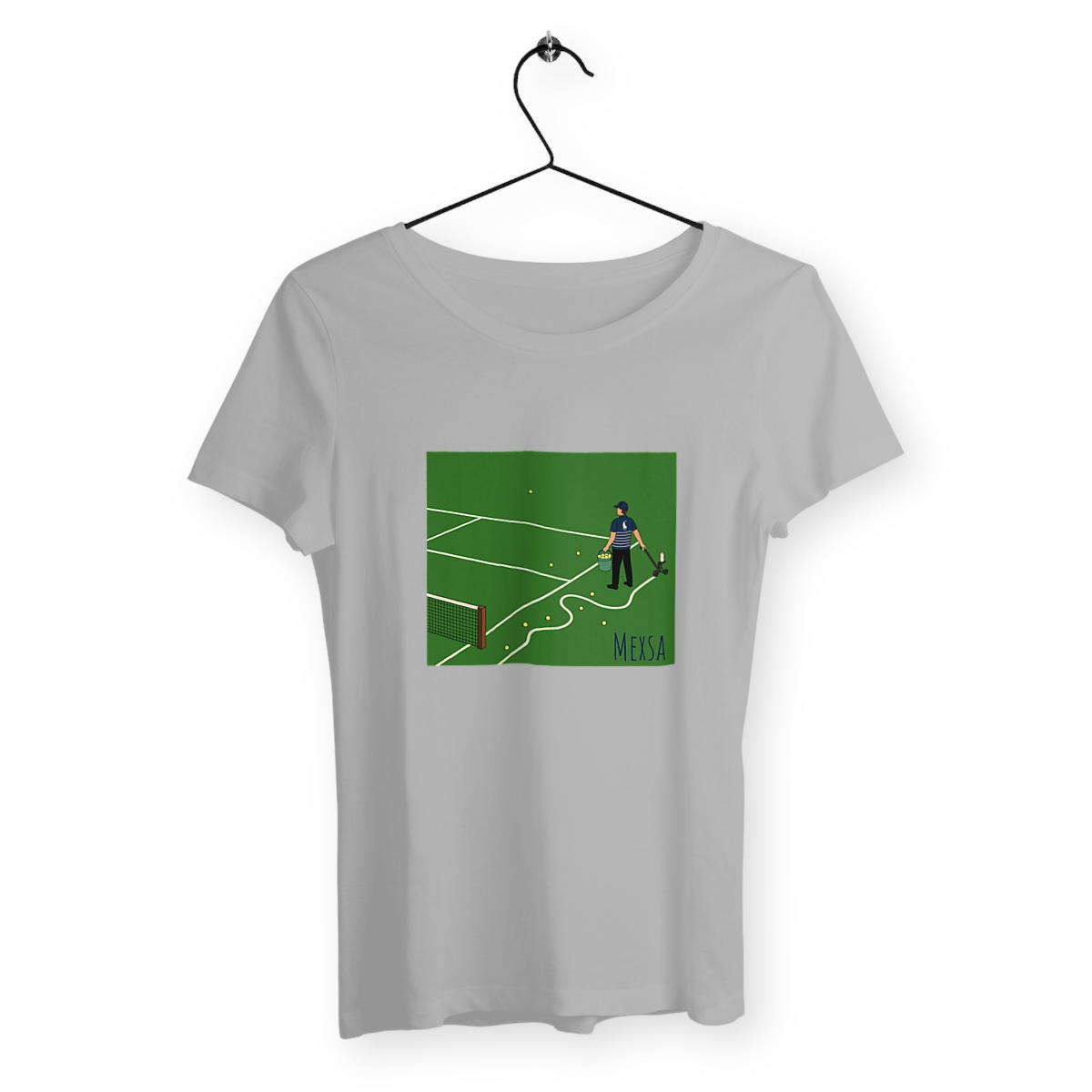 Image front T-shirt Femme Léger - G.O.A.T. on Grass